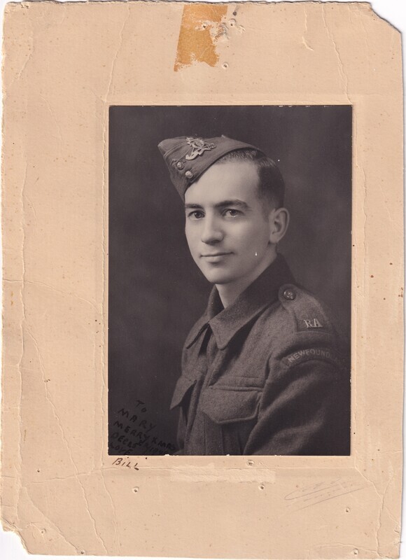 Portrait photo of W.I. (Bill) Hann, front