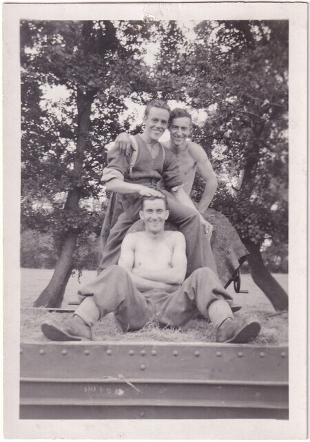 Three soldiers